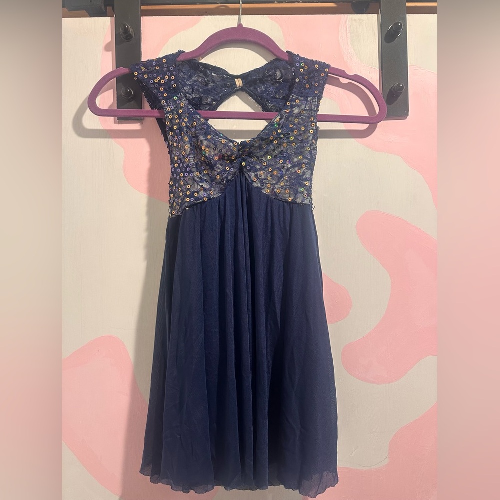 Adorable blue dance costume Weissman